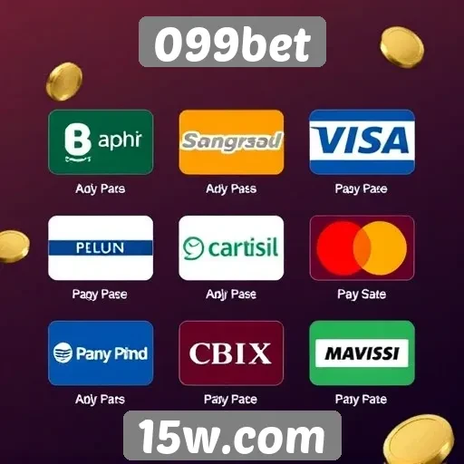 Métodos de pagamento aceitos no 099bet